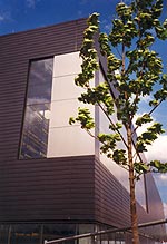 Fassade des Logistikzentrums